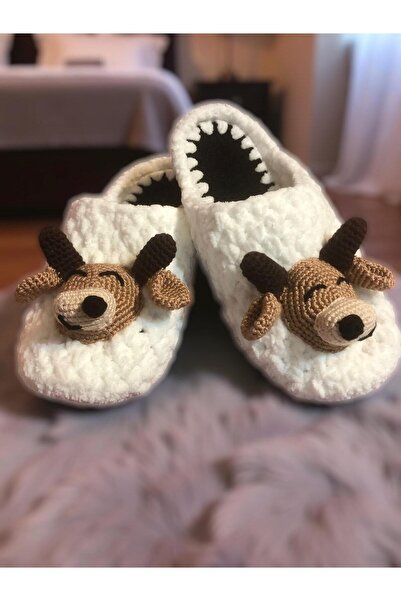 Charme Elegant Hand-Knitted Women's Indoor Slippers