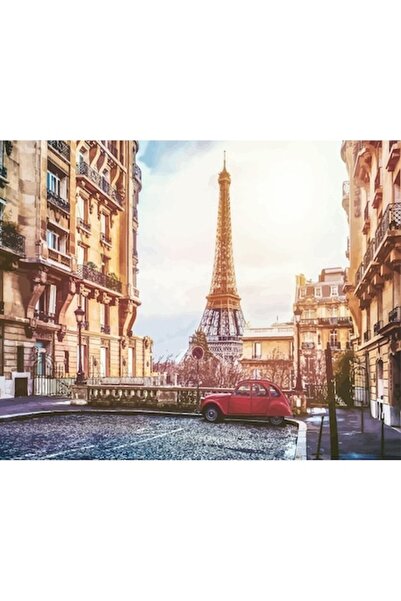 OEM Set pictură pe numere - Turnul Eiffel (Paris), pânză pe ramă de lemn 40x50