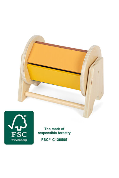 Small Foot Cilindru rotativ Montessori, SMALL FOOT, 1 an+