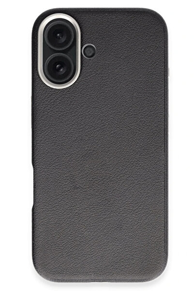 Joko غطاء LVSQVR لهاتف آيفون 16 من الجلد مع تقنية Magsafe (225848) - أسود