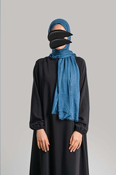 Emare Şal Bürümcük - Indigo