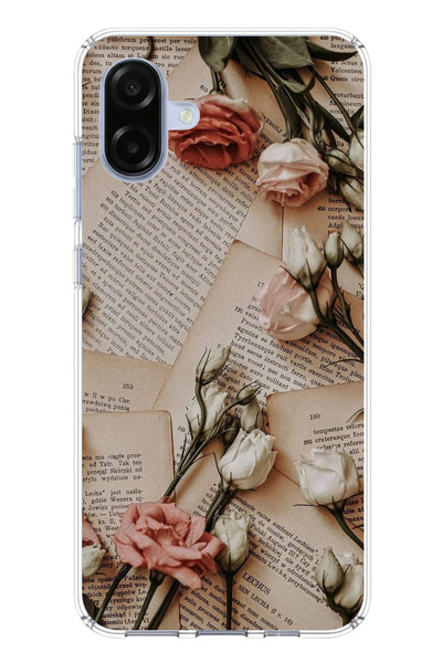 TechTree حافظة سيليكون مطبوع متوافقة مع هاتف سامسونج جالاكسي A07 بتصميم الورو...