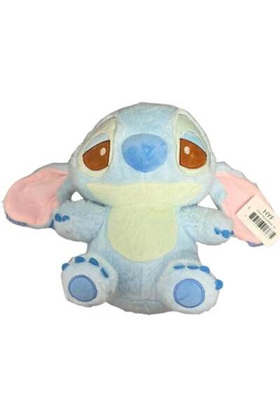 Lilo & Stitch Jucărie de pluș Stitch, moale și pufoasă, personaj din desene animate, albastră, 42 cm