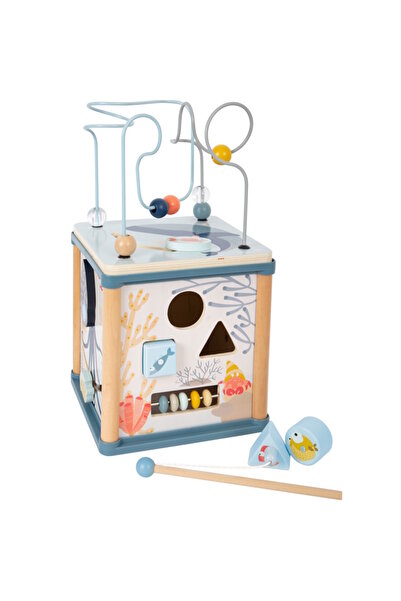 Small Foot Cub de activități din lemn - Aventură subacvatică,