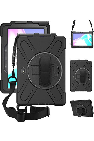 NewFace Lvsqvr Samsung Galaxy T638 Tab Active 4 Pro Case Amazing Tablet Cover (233947) - Black