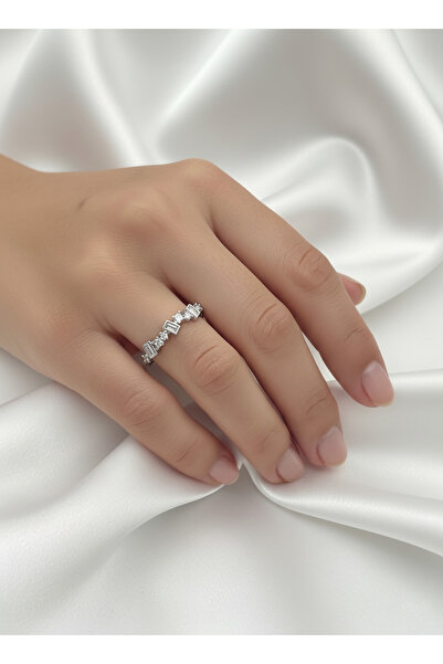 İris Jewelrys Aida Silver Renk Çelik Yüzük