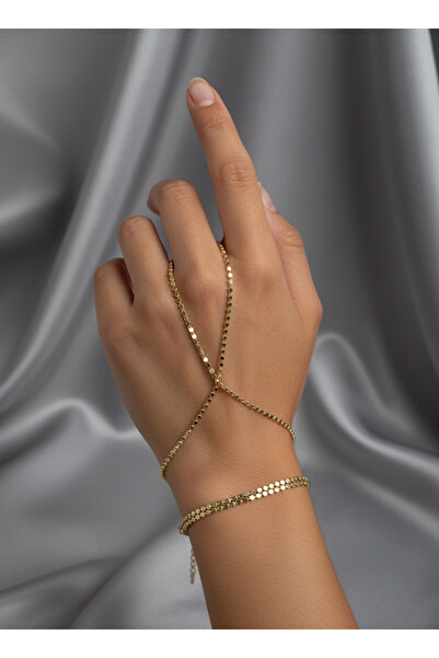 İris Jewelrys Çelik Luxa Gold Şahmeran