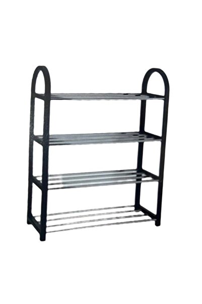 GENERIC4 رف أحذية معدني وبلاستيكي 19 × 50.5 × 65 سم