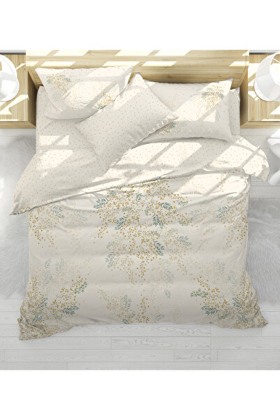 SHome Luxury Silky Textured Satin Duvet Cover Set Double – 200X220 Cm, 82 Thr...