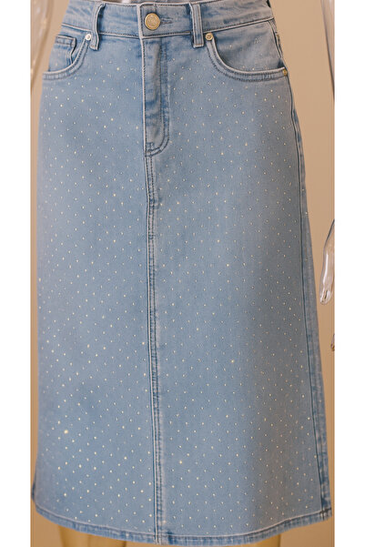 couis etek uzun tesettür yapışma taş detaylı