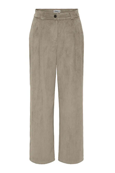 ONLY Onlhanna Kadife Relaxed Fit Yüksek Bel Pantolon KADİFE PANTOLON 15353641