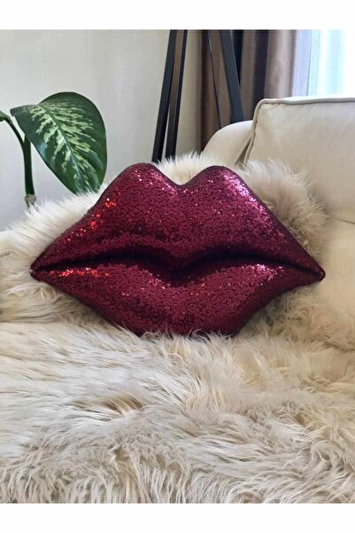 LUMIA ÇEYİZ Patetli Dudak yastık ebat 32x48