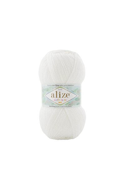 Alize 5 bucăți Happy Baby New 55 alb