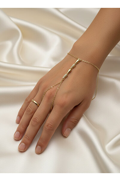 İris Jewelrys Mendia Gold Renk Şahmeran