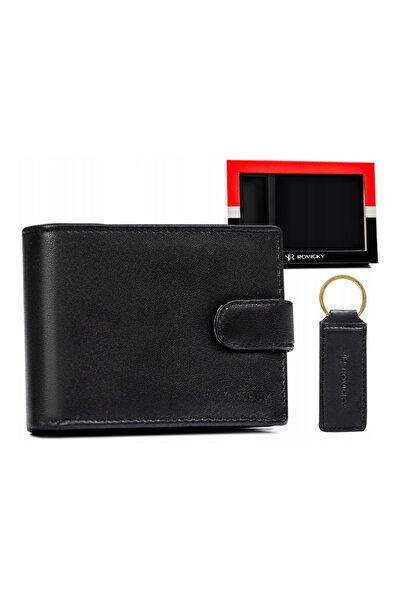 Other Gift set: men's leather wallet and keychain - Rovicky