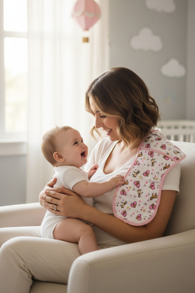 Salvia Dione غطاء كتف للأطفال مصنوع من قطن الموسلين بنسبة 100%، غطاء للأم، حف...