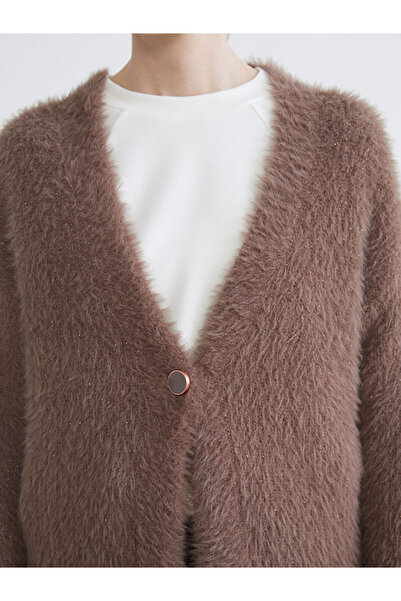 LC Waikiki V Yaka Kadın Triko Hırka