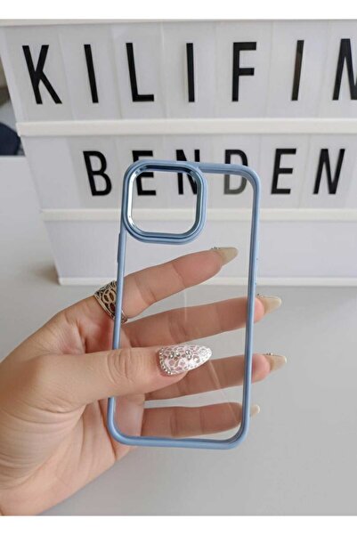 kılıfınbenden موديل حافظة آيفون 13 برو الشفافة الملونة