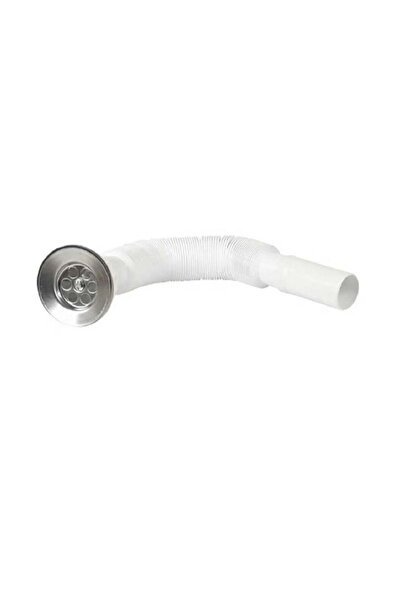 GENERIC4 Flexible washing/sink hose, white, 1 1/4 inch