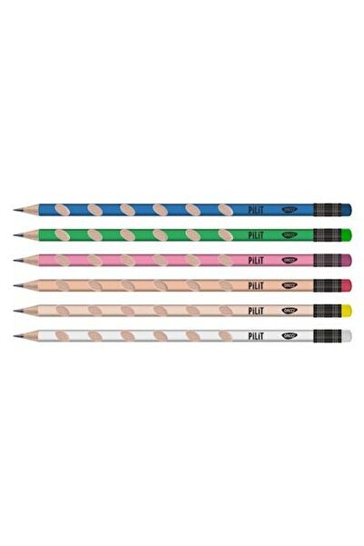 Daco Set 72 Creion negru cu radiera Pilit CG107