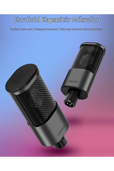 Yanmai MICPRO X2 Kardioid Condenser Stüdyo Mikrofonu