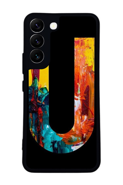 BGAKSESUAR حافظة سوداء متوافقة مع هاتف سامسونج جالاكسي S22 - سيليكون ناعم، وا...