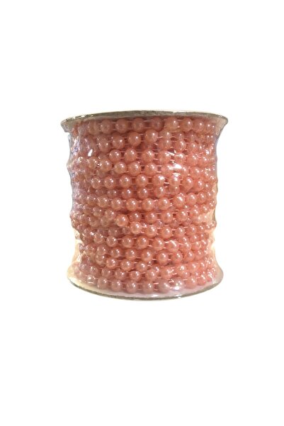 Yumuşakkeçe Mărgele de perle în linie de 6 mm – 25 de metri roz – panglică de...