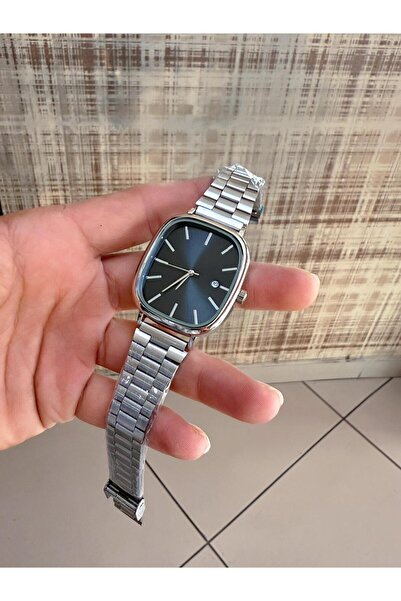 LOOQ ساعة يد رجالية بتصميم ريترو مع تقويم