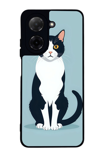 BGAKSESUAR حافظة سوداء متوافقة مع هاتف Xiaomi Redmi A5 – سيليكون ناعم، واقي، ...