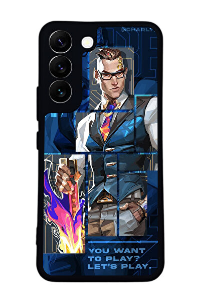 BGAKSESUAR حافظة سوداء متوافقة مع هاتف سامسونج جالاكسي S22 - سيليكون ناعم، وا...