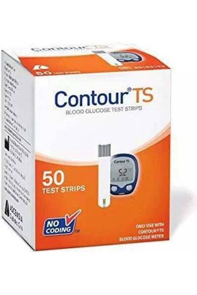 CONTOUR TS Blood Glucose Test Strips - 50 Pieces