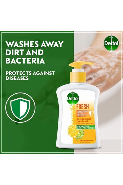 Dettol Fresh Anti-Bacterial Liquid Hand Wash 200ml Twin Pack x 3 (pack of 6)