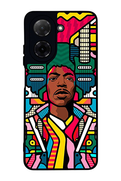 BGAKSESUAR حافظة سوداء متوافقة مع هاتف Xiaomi Redmi A5 – سيليكون ناعم، واقي، ...