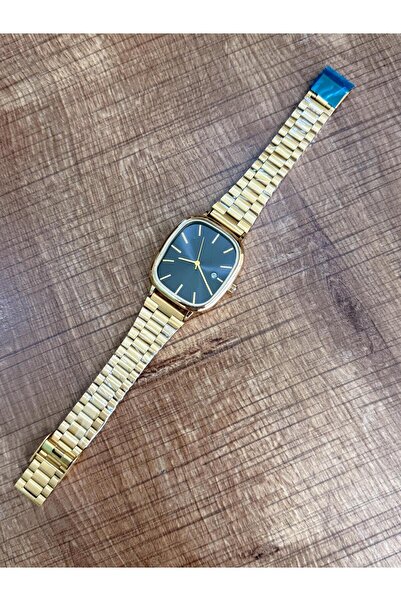 LOOQ Retro Cord Calendar Men's Wristwatch