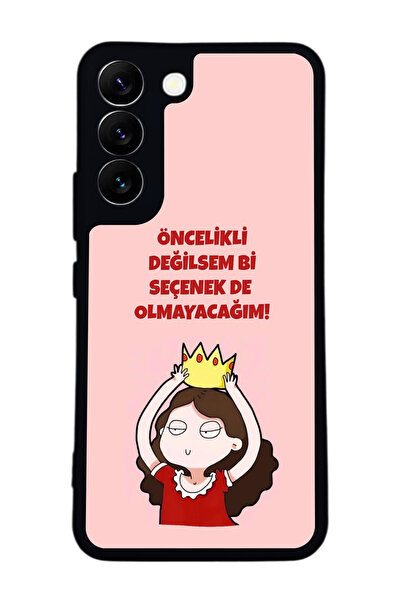 BGAKSESUAR حافظة سوداء متوافقة مع هاتف سامسونج جالاكسي S22 - سيليكون ناعم، وا...