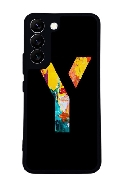 BGAKSESUAR حافظة سوداء متوافقة مع هاتف سامسونج جالاكسي S22 - سيليكون ناعم، وا...