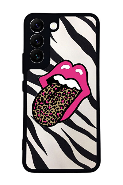 BGAKSESUAR حافظة سوداء متوافقة مع هاتف سامسونج جالاكسي S22 - سيليكون ناعم، وا...