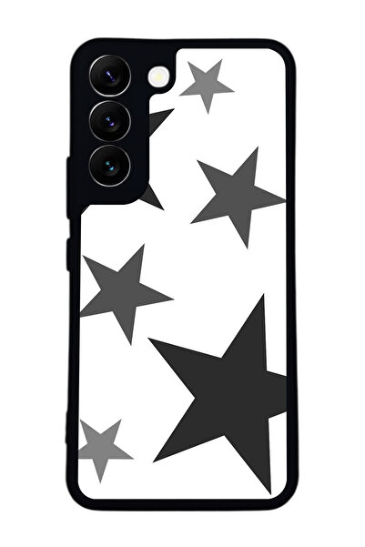 BGAKSESUAR حافظة سوداء متوافقة مع هاتف سامسونج جالاكسي S22 - سيليكون ناعم، وا...