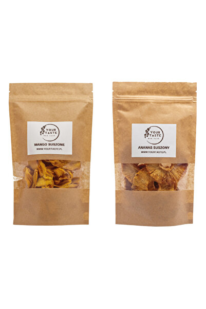 Your Taste Zestaw - Mango suszone 500g + Ananas suszony 500g