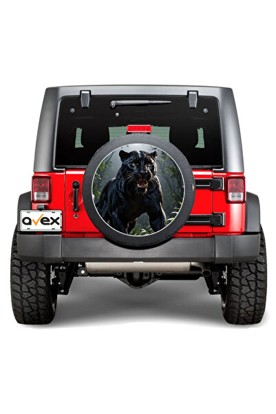 Avex Autocolant auto „Roată de rezervă” rezistent la intemperii și UV, diametru 55 cm, Cod: AVX-RR11