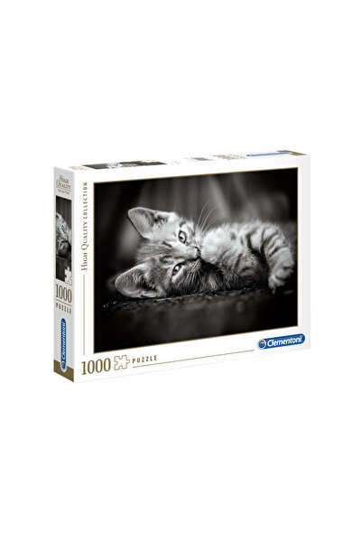 CLEMENTONI , High Quality Collection, Kitty, Puzzle, Unisex, 1000 pcs