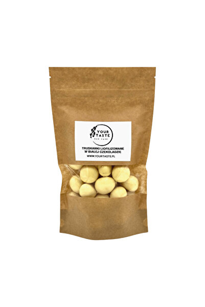 Your Taste Truskawki liofilizowane w białej czekoladzie 1kg