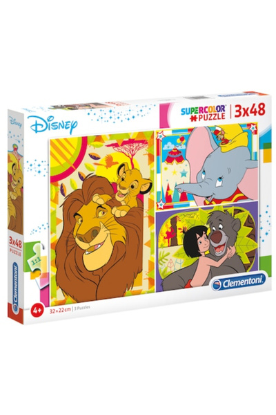 OEM Clementoni, Animale Disney, Puzzle, Unisex, 4+ ani, 104 piese