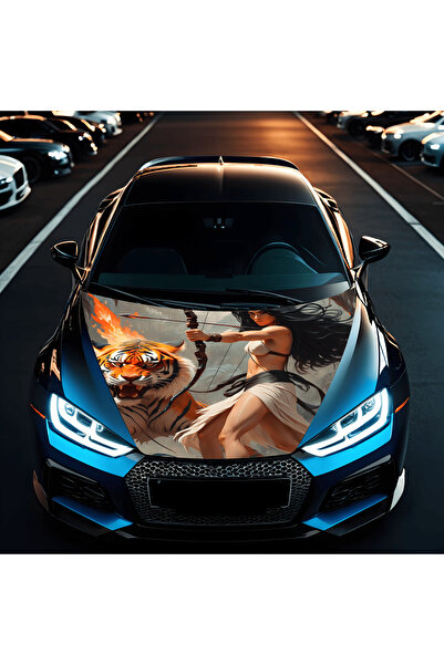 Avex Folie auto pentru capotă "Hood Art", rezistentă la exterior, dimensiune L (180 x 130cm) - Cod: AVX-CAPOTA-010L