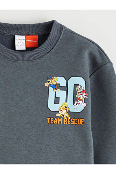 LC Waikiki Paw Patrol Baskılı Erkek Çocuk Sweatshirt ve Eşofman Alt
