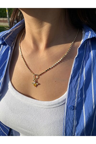 nunu takı Arı Charmlı Kolye