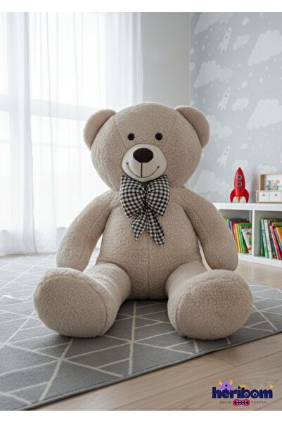 Heribom 90 Cm Peluş Ayı Büyük Boy - Sevgili Hediye- Doğum Günü Hediyesi