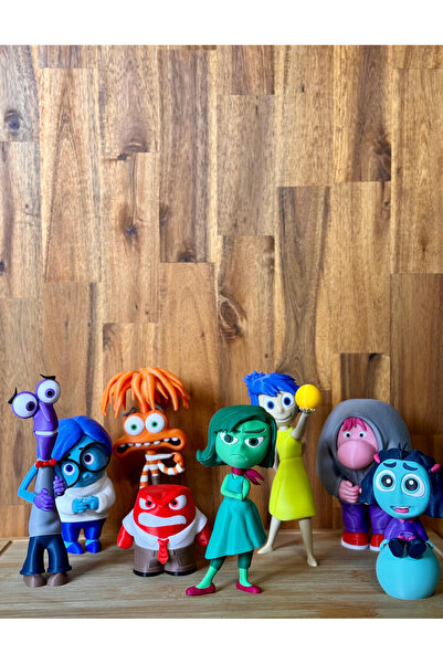 fosuwa Ters Yüz Filmi Tüm Karakterleri 15cm (8 karakter)