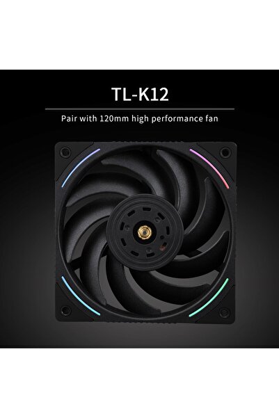 ThermalRight Phantom Spirit 120 EVO CPU Cooler (7×6mm heat pipes, Dual PWM, 2150 RPM)