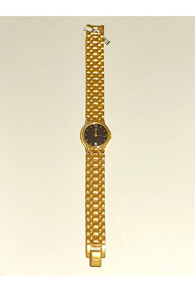 Monalisa Home ساعة ذهبية اللون فاخرة ولامعة وأنيقة